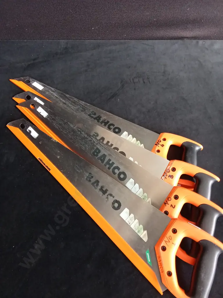 4 BAHCO HANDSAWS Image 1++