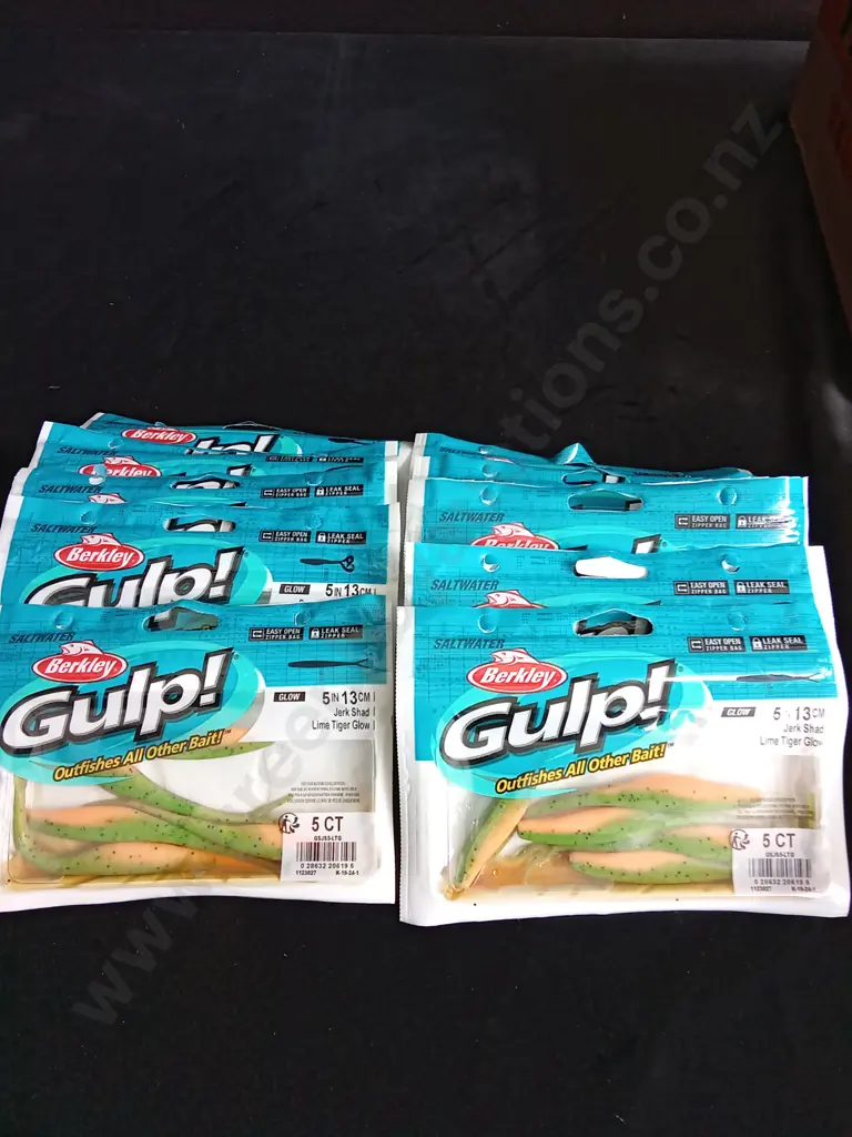 10 PACKETS OF GULP SOFTBAITS Image 1++