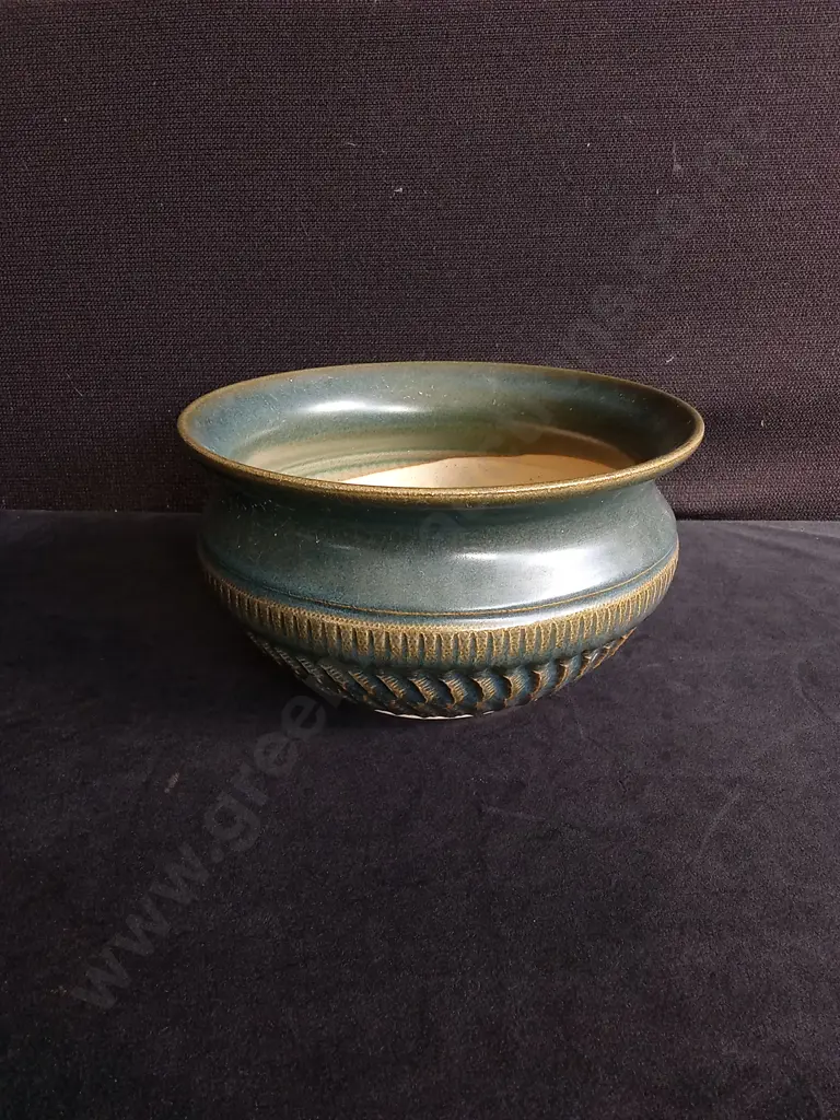 CERAMIC PLANTER, H 11.5 CM X W 21 CM Image 1++
