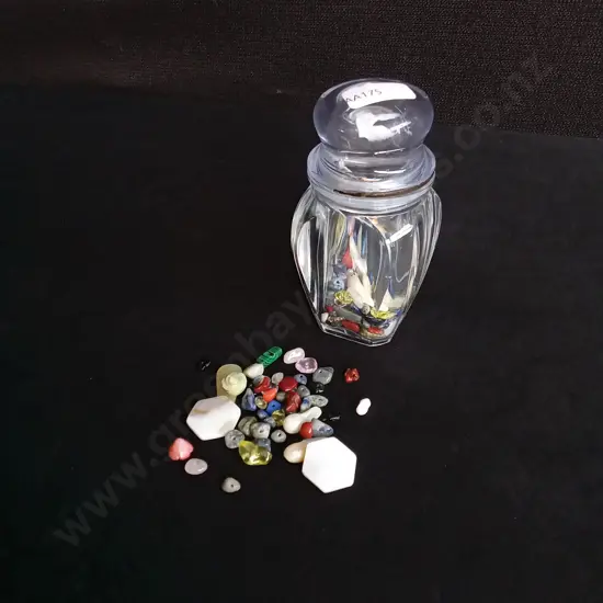 JAR OF BEADS
