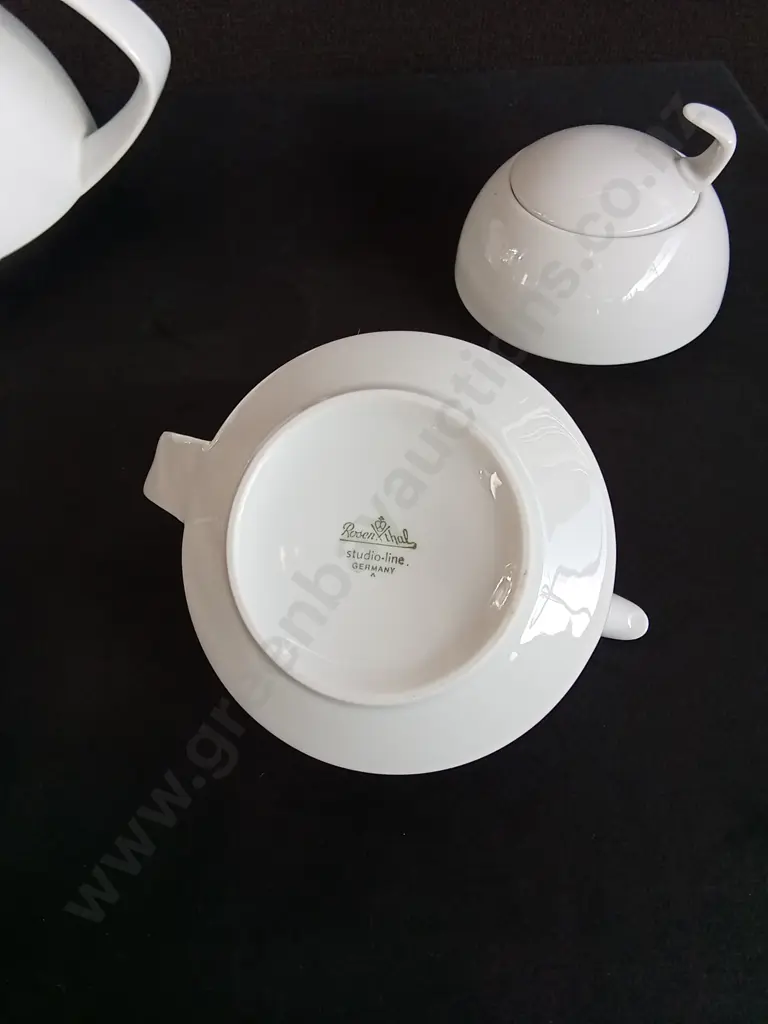 ROSENTHAL TAC TEA SERVICE, 3 PIECES, TALLEST H 13 CM Image 1++
