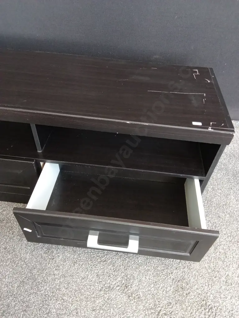 BLACK TV STAND L1.21M D40CM H48.5M Image 1++