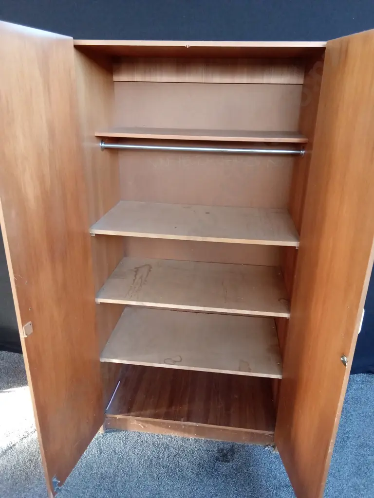 WORKSHOP 2 DOOR CUPBOARD WITH SHELVES 1.8M X 0.9M X 0.5M Image 1++
