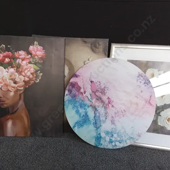 4 PIECES OF ART