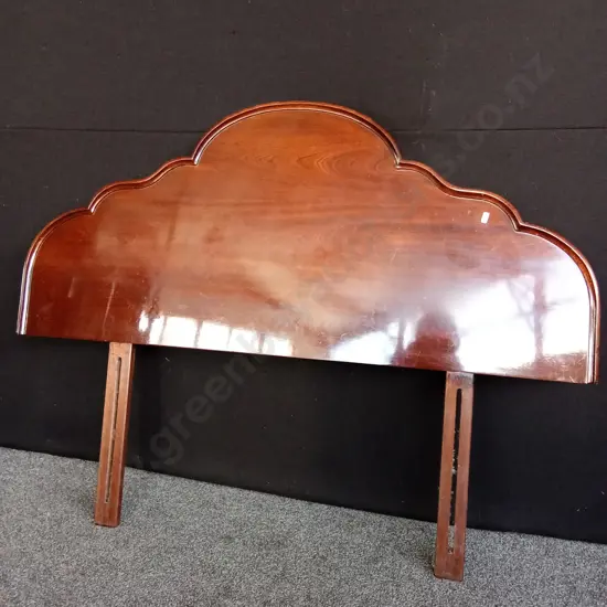 VINTAGE WOODEN HEADBOARD L1.52M
