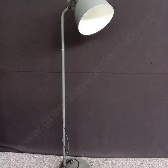 INDUSTRIAL STYLE FLOOR LAMP (WORKING), 184CM TALL