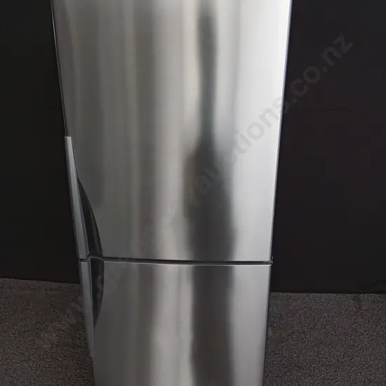 STAINLESS STEEL 2 DOOR WESTINGHOUSE FRIDGE, H 161CM X W 64CM X D 68CM