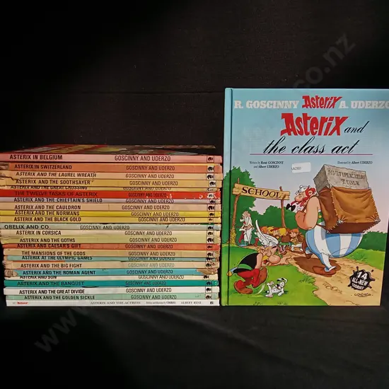 COLLECTION OF 24 ASTERIX BOOKS