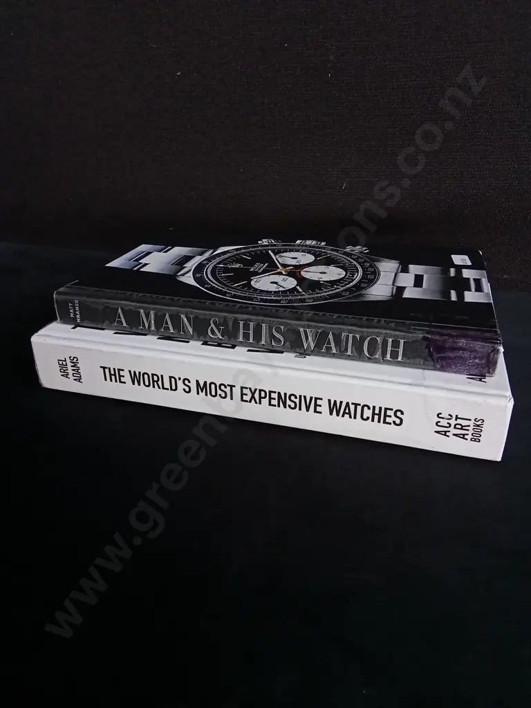 2 BOOKS ON WATCHES Image 1++