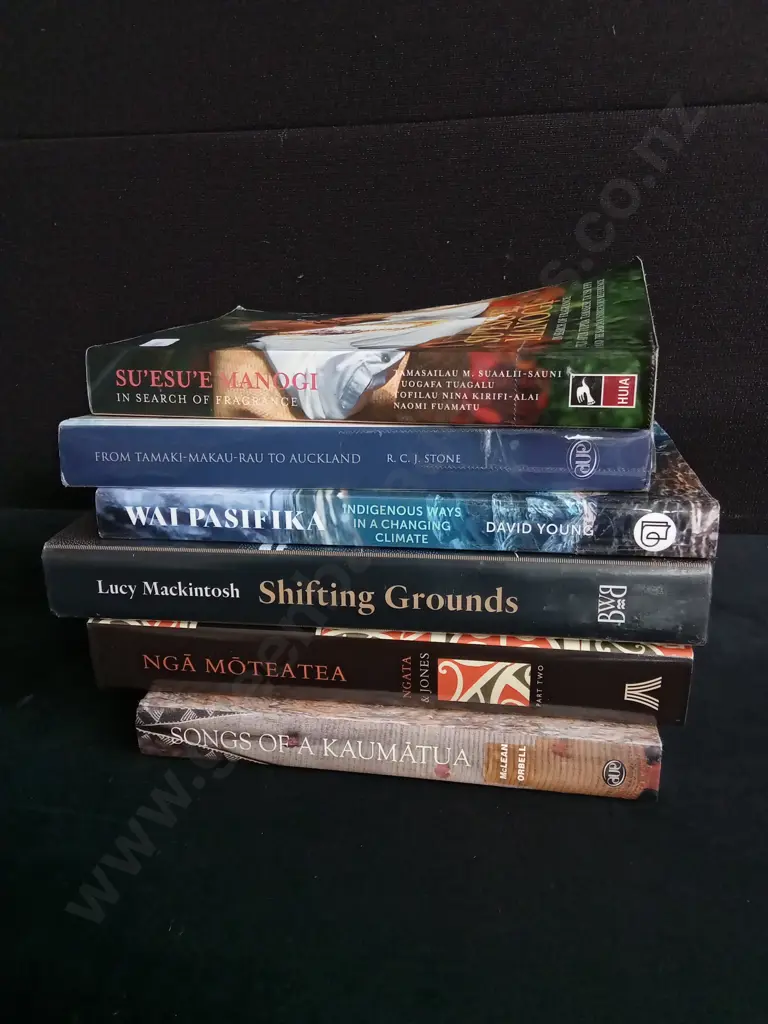 6 BOOKS ON MĀORI, PACIFIC AND NZ HISTORY Image 1++