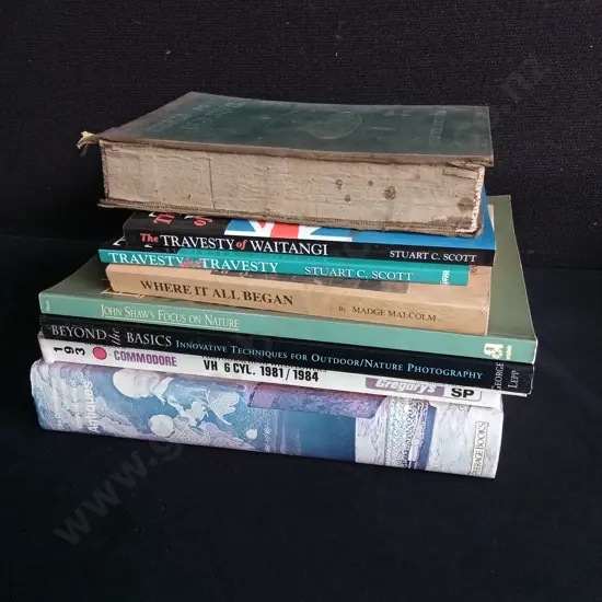 MIX OF 8 BOOKS