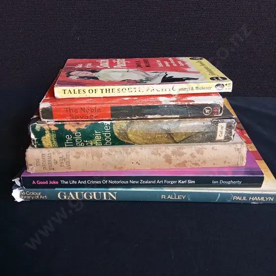 6 ART AND LITERATURE BOOKS