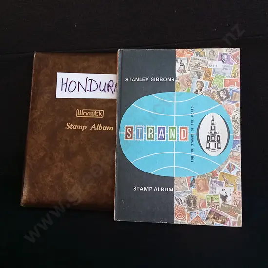 PAIR OF STAMP ALBUMS