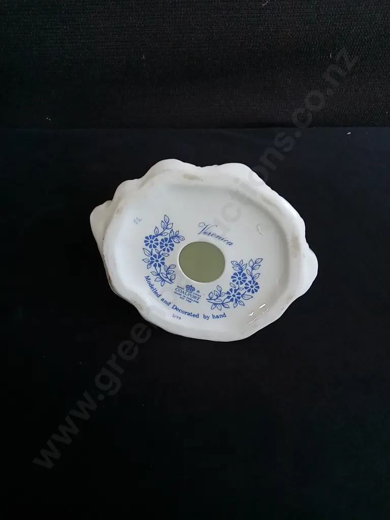 COLLECTION OF VINTAGE CERAMIC, TOBY JUG, COALPORT FIGURINE, ETC, PLATE W 23 CM Image 1++