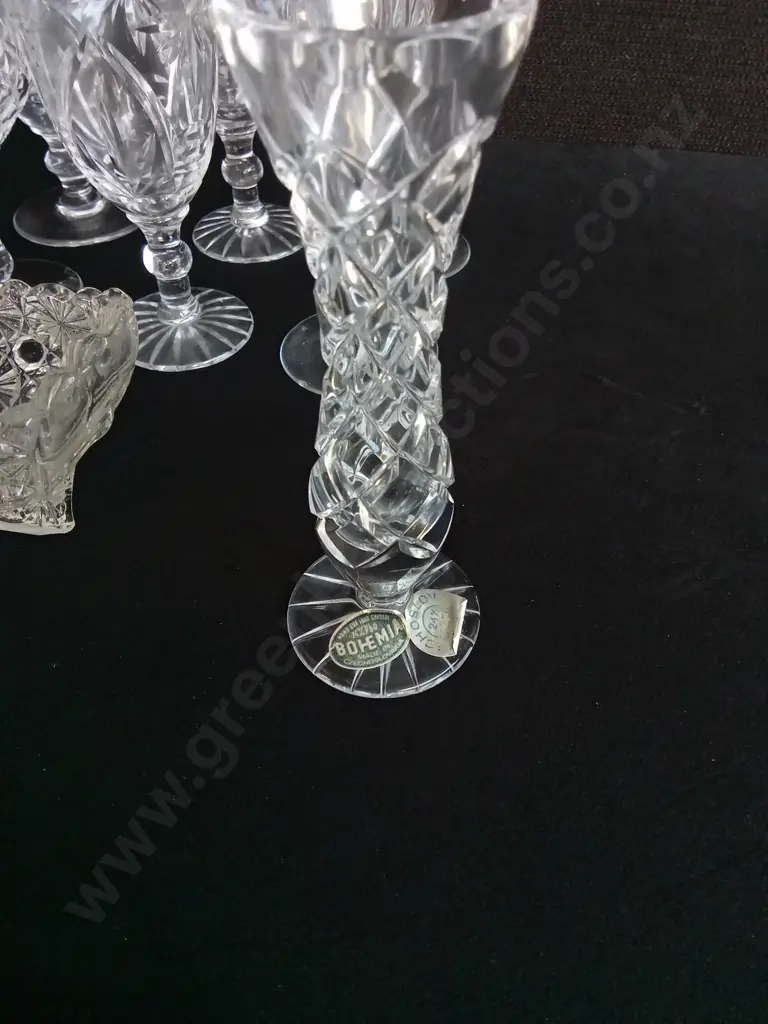 MIX OF GLASSWARE, TALLEST H 12.5 CM Image 1++