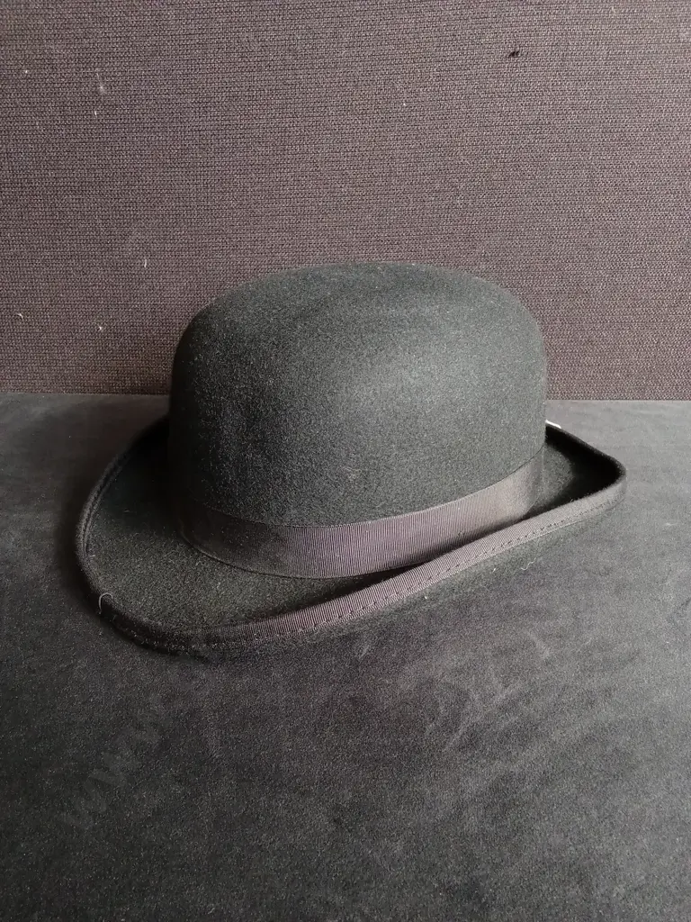 SCALA CLASSICO HANDMADE 100% WOOL BOWLER HAT Image 1++