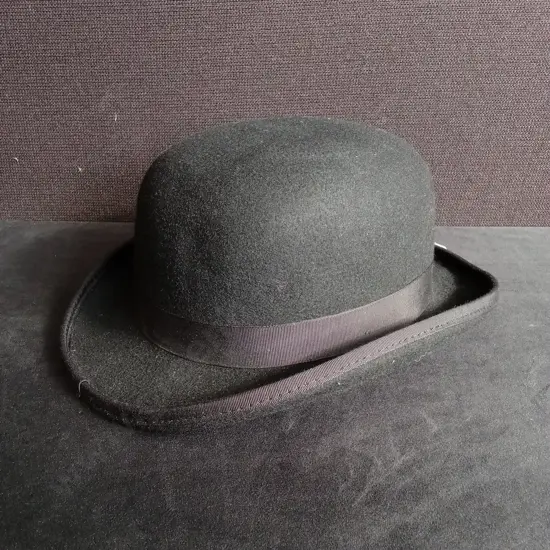 SCALA CLASSICO HANDMADE 100% WOOL BOWLER HAT