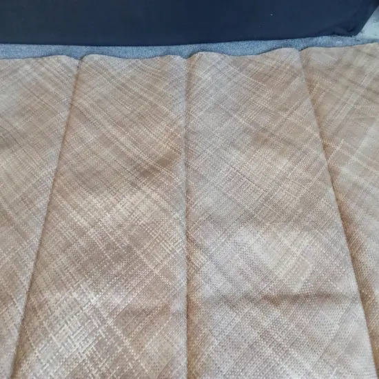 LARGE TRADITIONAL TONGAN HAND WOVEN CEREMONIAL FALA (FLOOR MAT) LIKELY MADE FROM PANDANUS LEAVES