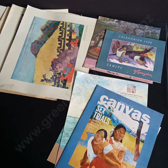 COLLECTION OF PAUL GAUGUIN PRINTS AND PUBLICATIONS