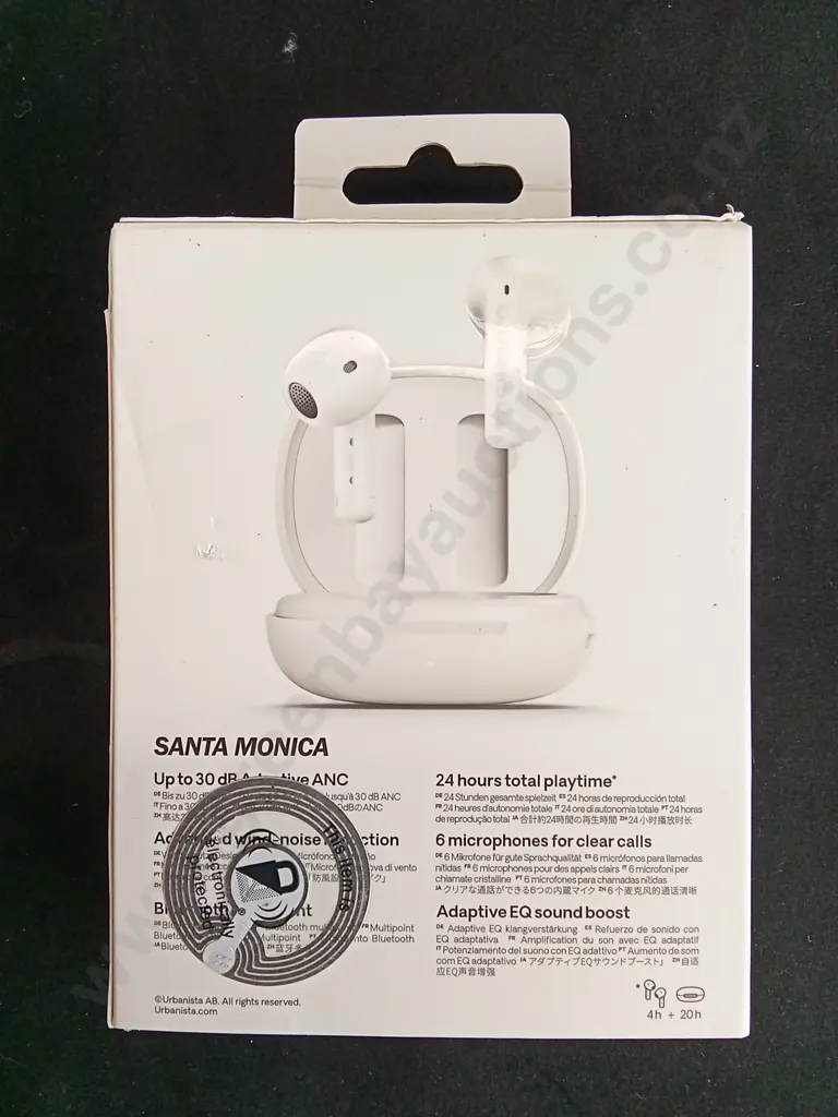 COLLECTION OF 6 URBANISTA PORTO EARPHONES, AND 1 SANTA MONICA PAIR Image 1++