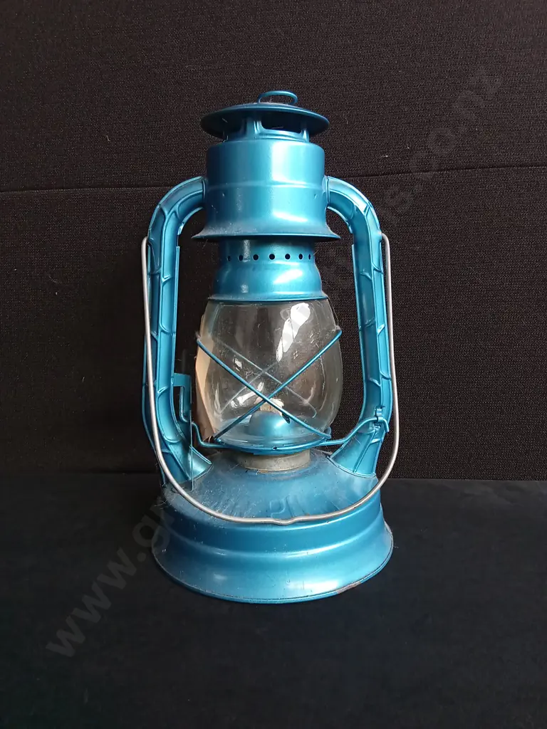 VINTAGE DIETZ AIR PILOT NO. 8 KEROSENE LANTERN, H 34 CM Image 1++