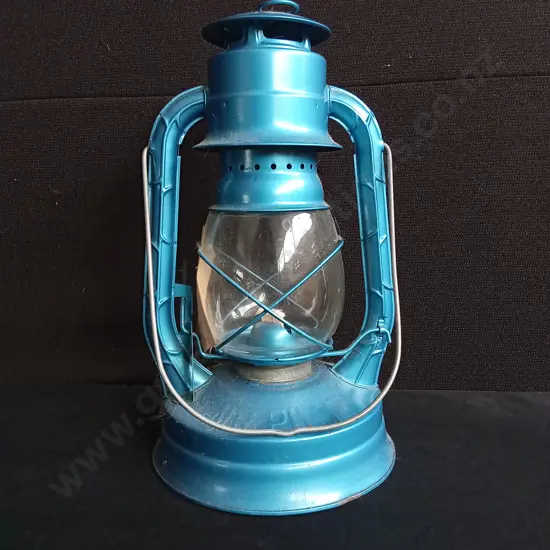 VINTAGE DIETZ AIR PILOT NO. 8 KEROSENE LANTERN, H 34 CM