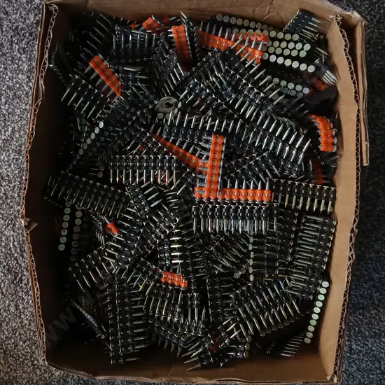 BOX OF GAS ACTUATED PINS