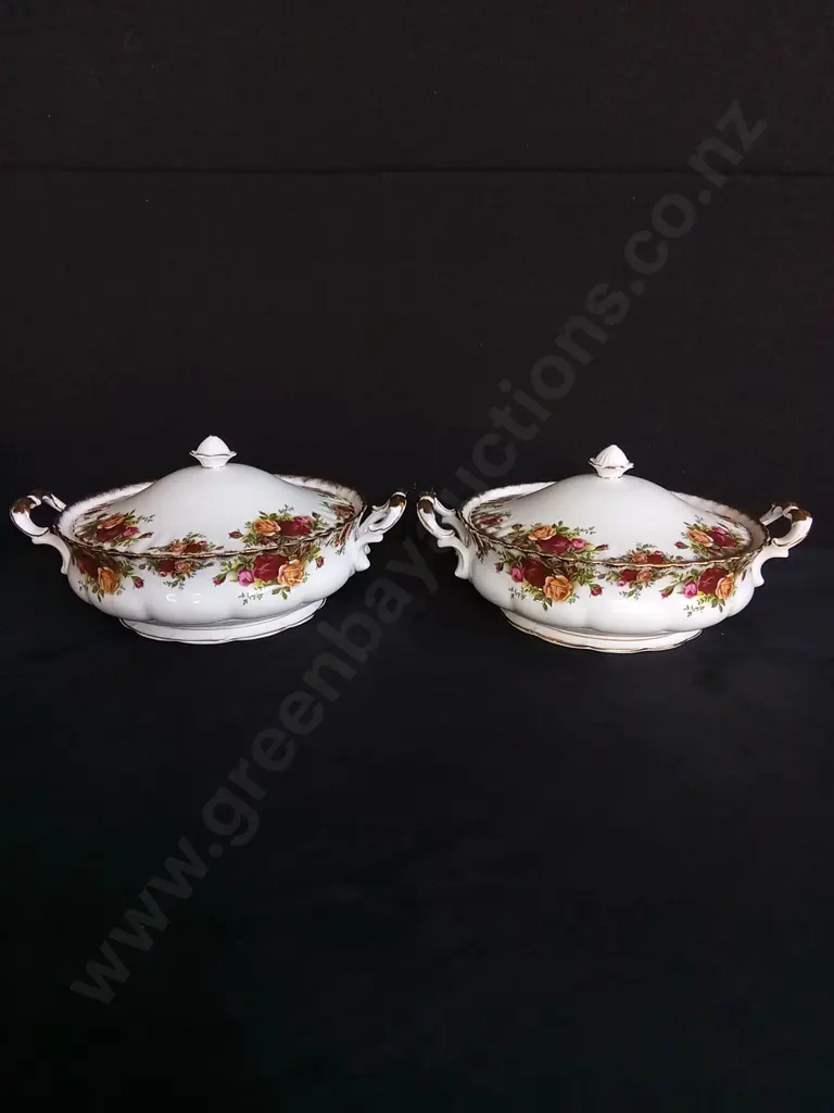 ROYAL ALBERT OLD COUNTRY ROSES BONE CHINA DINNER SET Image 1++