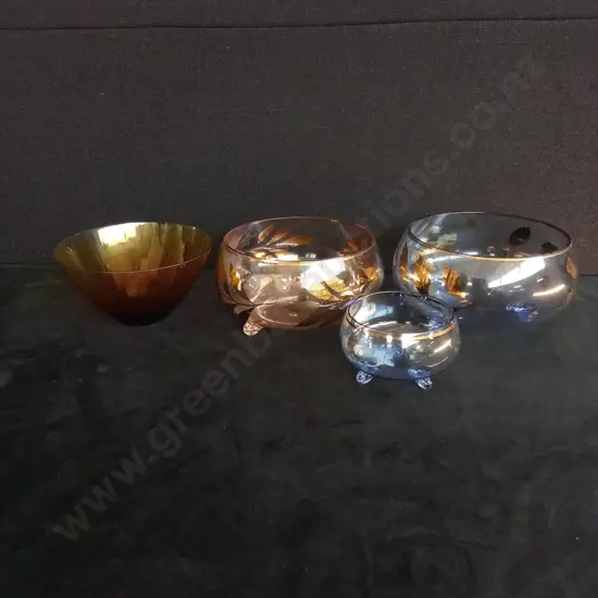 ASSORTED BOWLS X 4