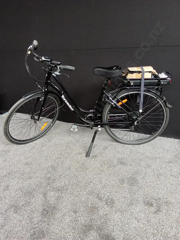 TORPEDO 7 UNISEX SATURN ST E-BIKE - TESTED & WORKING WITH CHARGER, BATTERY BOX KEY, CYCLE LOCK AND LED HEADLIGHT Image 1++
