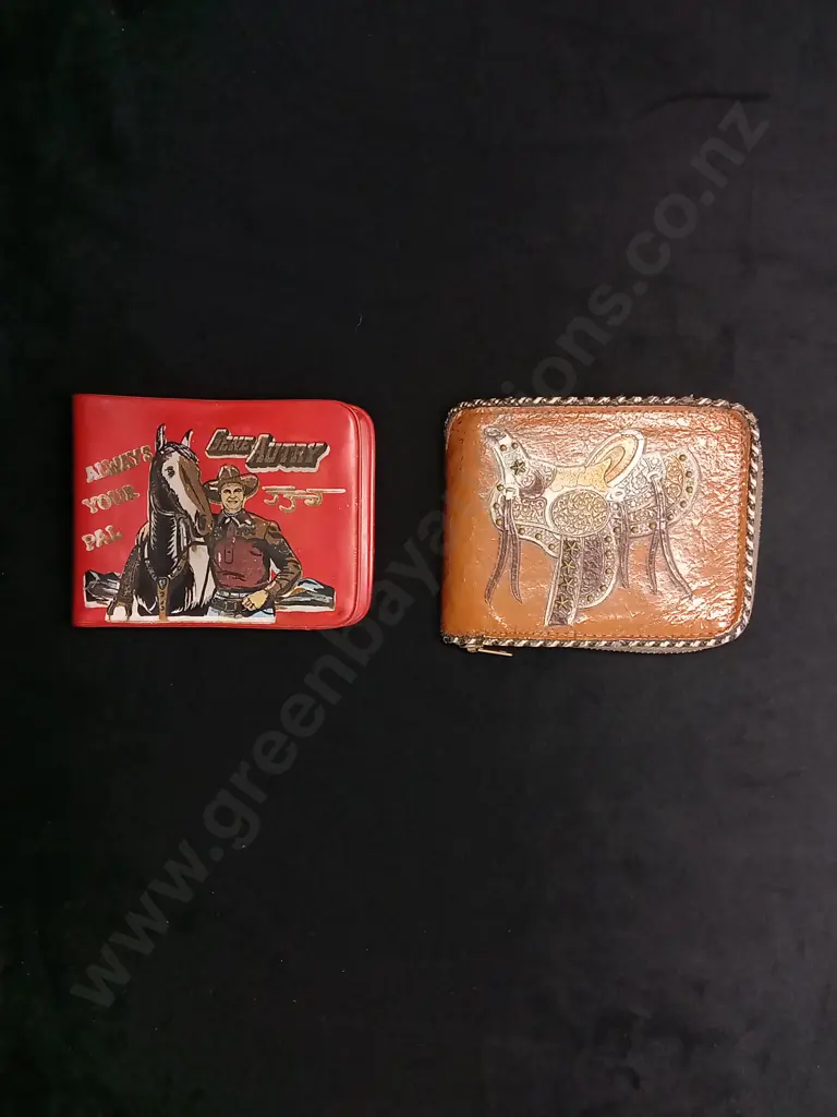 VINTAGE COWBOY WALLETS Image 1++