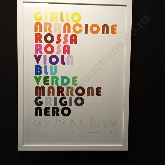 FRAMED PRINT