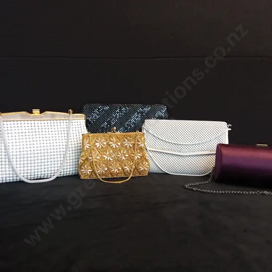 ASSORTED COLLECTION OF 5 HANDBAGS