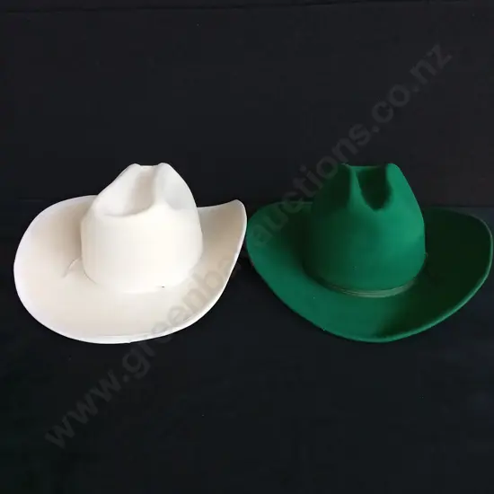 2 COWBOY HATS