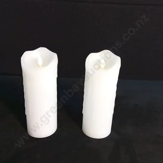 LED CANDLES X 2 WORKING