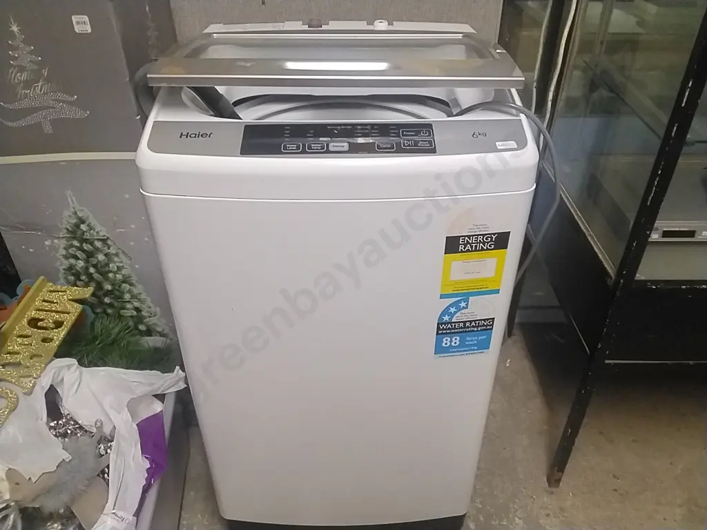 HAIER 6KG TOP LOAD WASHING MACHINE Image 1++