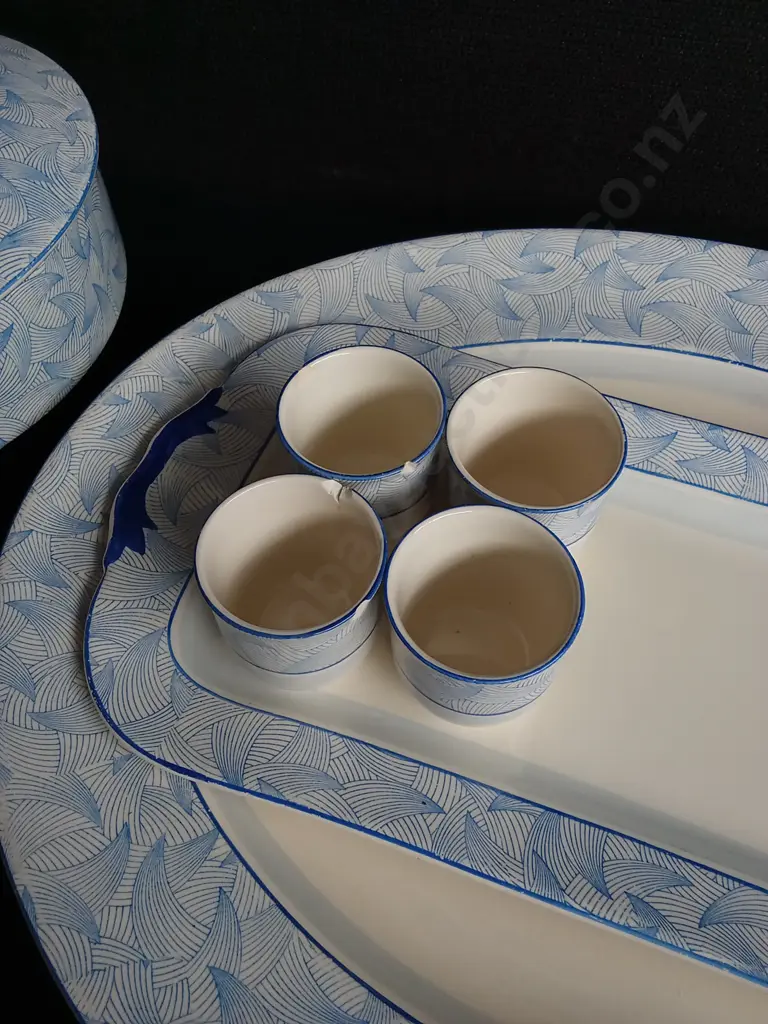 24 PIECE ROYAL DOULTON "ENVOY" ART DECO SET Image 1++