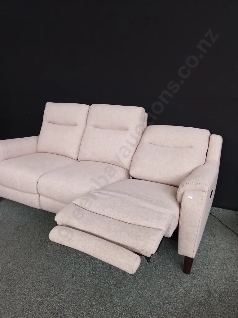 ELECTRIC 3 SEATER SOFA WITH ADJUSTABLE BACK AND LEG RESTS Image 1++
