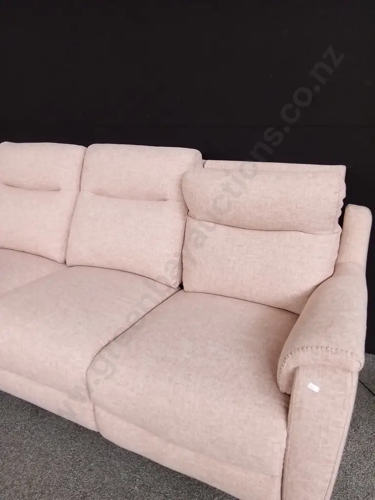 ELECTRIC 3 SEATER SOFA WITH ADJUSTABLE BACK AND LEG RESTS Image 1++