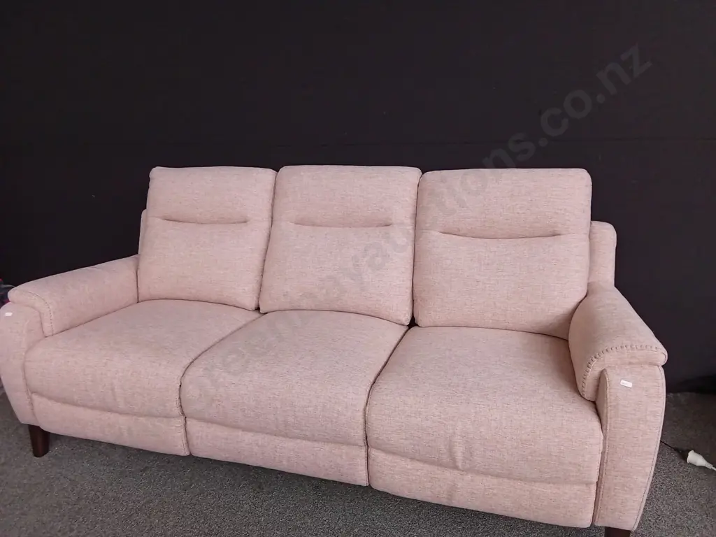 ELECTRIC 3 SEATER SOFA WITH ADJUSTABLE BACK AND LEG RESTS Image 1++