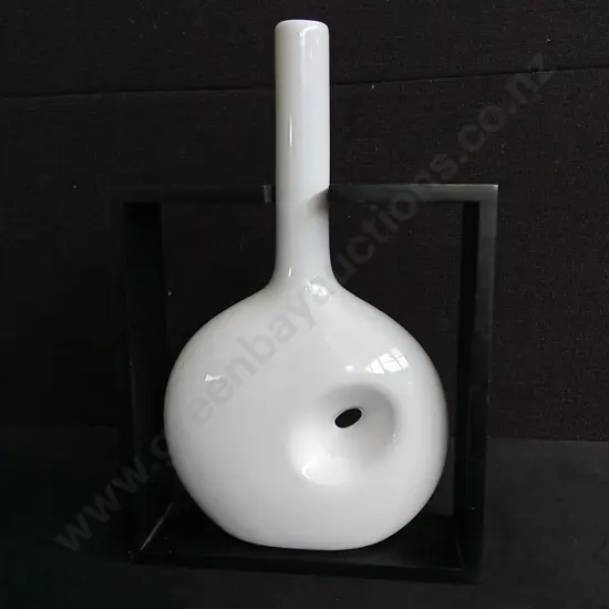 SCULPTURAL CERAMIC VASE, H 30 CM