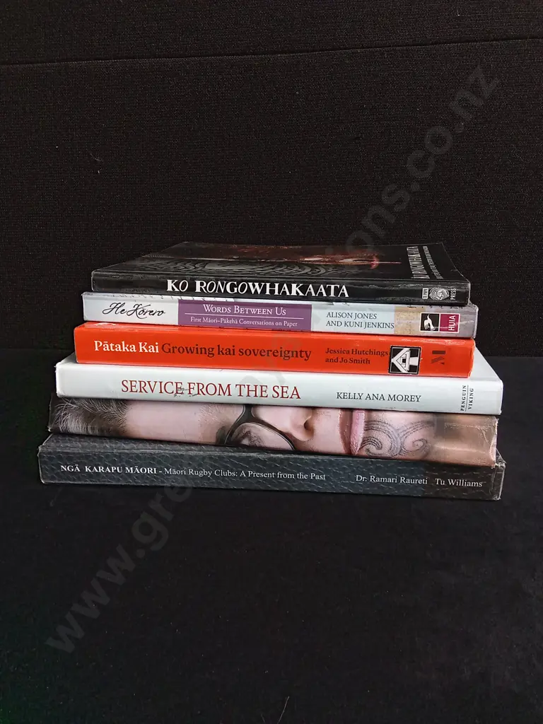 6 BOOKS ON MĀORI HISTORY AND CULTURE Image 1++