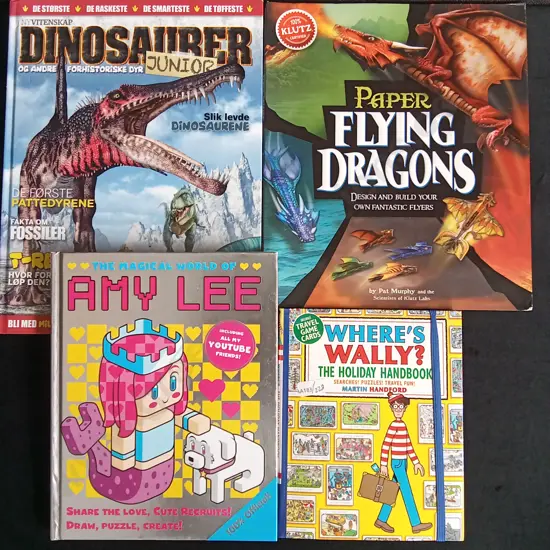 4 CHILDREN'S BOOKS