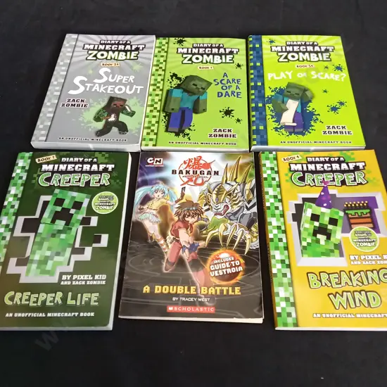 6 CHILDRENS BOOKS