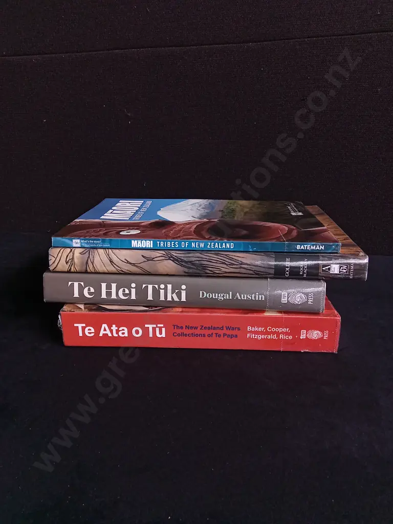 4 BOOKS ON MĀORI CULTURE Image 1++