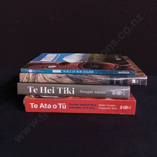 4 BOOKS ON MĀORI CULTURE