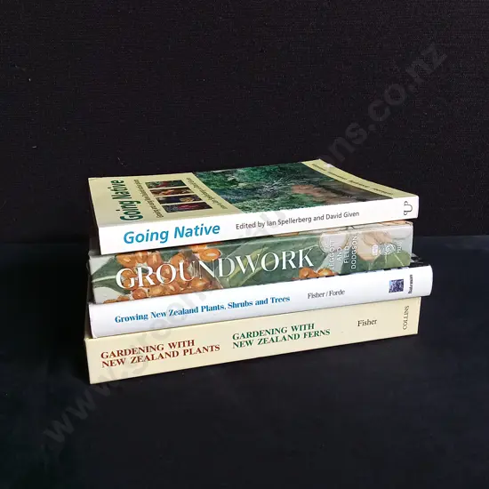 4 BOOKS ON GARDENING
