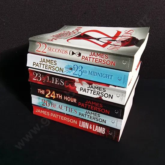 6 JAMES PATTERSON BOOKS