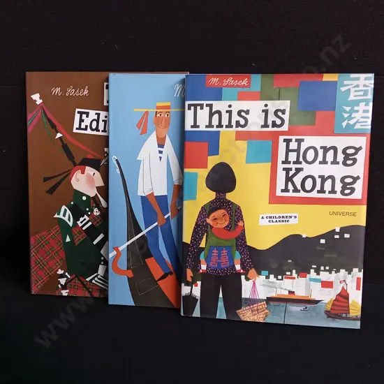 3 "THIS IS" CHILDREN'S TRAVEL SERIES ILLUSTRATED BOOKS