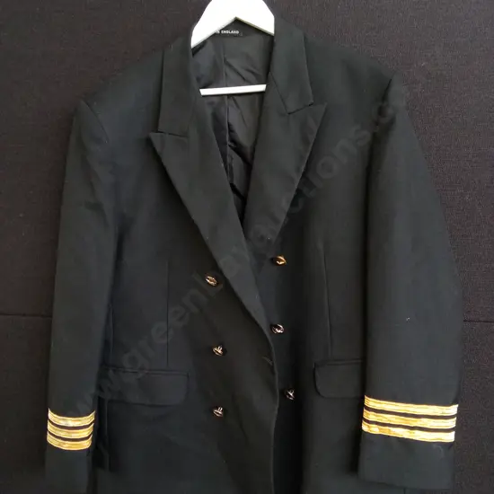 MADE IN ENGLAND VINTAGE DOUBLE BREASTED PILOTS JACKET